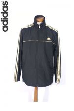 ADIDAS 아디다스 우븐 바람막이 검/금(100~105, 176~182cm) - o553