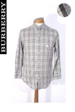 Burberry 버버리 체크패턴 100% 코튼 남방(95, 169~175) - o566