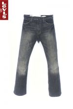 LEVI'S 리바이스 527 로우 부츠컷 연블랙 워싱(34, 177이하) - c375