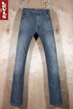 LEVI'S 리바이스 프리미엄 레드룹 가죽패치 연블랙 워싱 스트레이트(30, 180이하) - a417