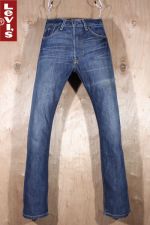 LEVI'S 리바이스 501 8191 세미 워싱 진청 스트레이트(30, 175이하) - a441