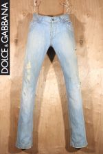 dolce & gabana 돌체앤가바나 클래식 17 빈티지 스크래치 데님 스트레이트(32, 185이하) - b654