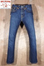 TRUE RELIGION 트루릴리젼 빌리 슈퍼티 일자라인 리폼 딥블루(32, 170이하) - b695