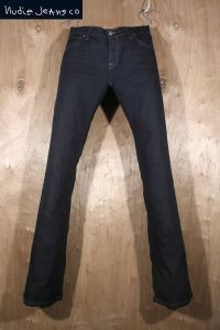 <새제품>Nudie jeans 누디진 슬림부츠컷 진청데님 (31, 178이하) - n007