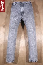 <희귀템>LEVI'S 리바이스 클래식 550 블랙탭 돌청 릴렉시드 세미일자(36, 178이하) - d366