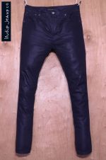 Nudie jeans 누디진 드블코 드라이 블랙 코팅 스판 투슬림(32, 175이하) - b181