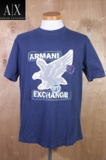 ARMANI EXCHANGE 알마니 익스체인지 라운드 반팔(100~105, 172~178, XL) - o1894