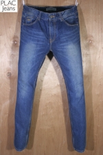 PLAC JEANS 플랙진 베를린 608 - J029 빈티지워싱 슬림 스트레이트(36, 188이하) - d576