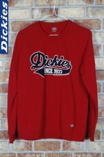 DICKIES 디키즈 레드 맨투맨 (가슴 90~95, 키 164~170) - o220