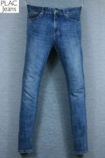 PLAC JEANS 플랙진 KURZ 스트레이트 로우 슬림 스판데님 (허리 32, 키 170 이하) - b526