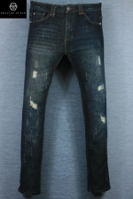 PHILIPPN PLEIN 필립플레인 리얼빈티지 스크레치 스판 스트레이트 슬림핏 (허리 33, 키 174이하) - b539