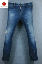 Dsquared2 디스퀘어드2 빈티지 찢청 스크래치 스트레이트 스판 슬림핏 (허리 36, 키 175이하) - d798