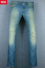DIESEL 디젤 ZATHAN 자탄 wash - 008Y7 빈티지 워싱 스판 스트레이트 슬림핏  (허리 30, 키 181이하) - a949