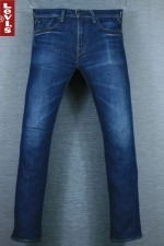 <일본판> LEVI'S LVC 리바이스 502 - 0017 블랙패치 레귤러 스트레이트 스판 슬림핏 (허리 30, 키 172 이하) - a961