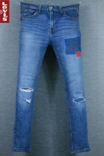 LEVI'S 리바이스 511- 3109 빈티지 워싱 스트레이트 스판 슬림핏 (허리 32, 키 167 ) - b572