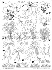 C14 꽃다발과 리본2