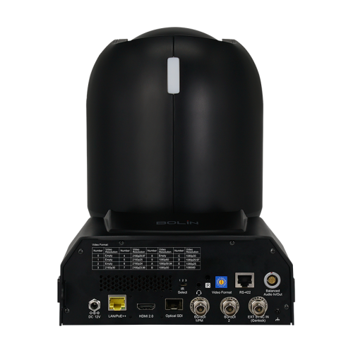 4K 18배 줌 PTZ 카메라 10비트 출력 R9-418F