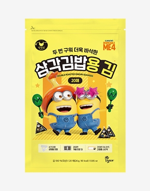 미니언즈 삼각김밥김20매 24g