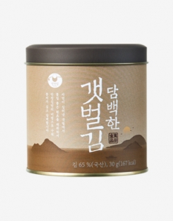 담백한 갯벌김도시락김 캔 30g