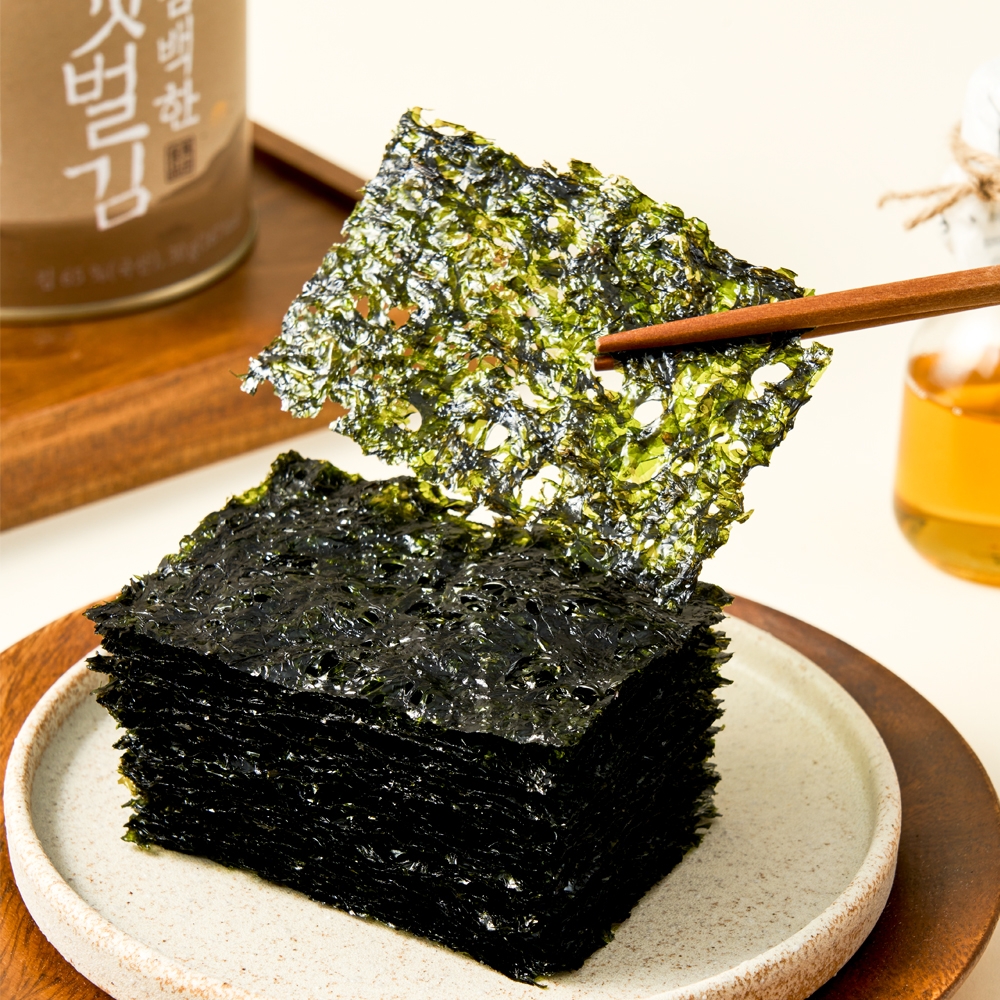 담백한 갯벌김도시락김 캔 30g