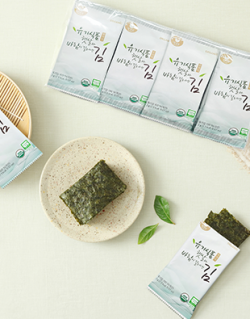 유기농 햇살과 바람이 길러낸김무가미 도시락김 2g x 16봉