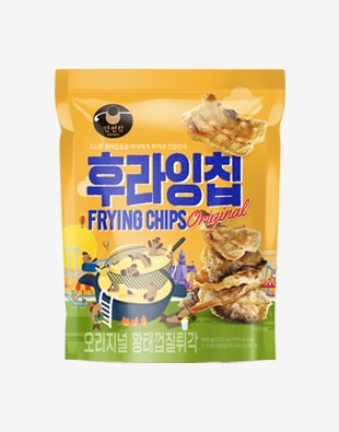 [만전김] 후라잉칩 오리지널 황태껍질튀각 100g