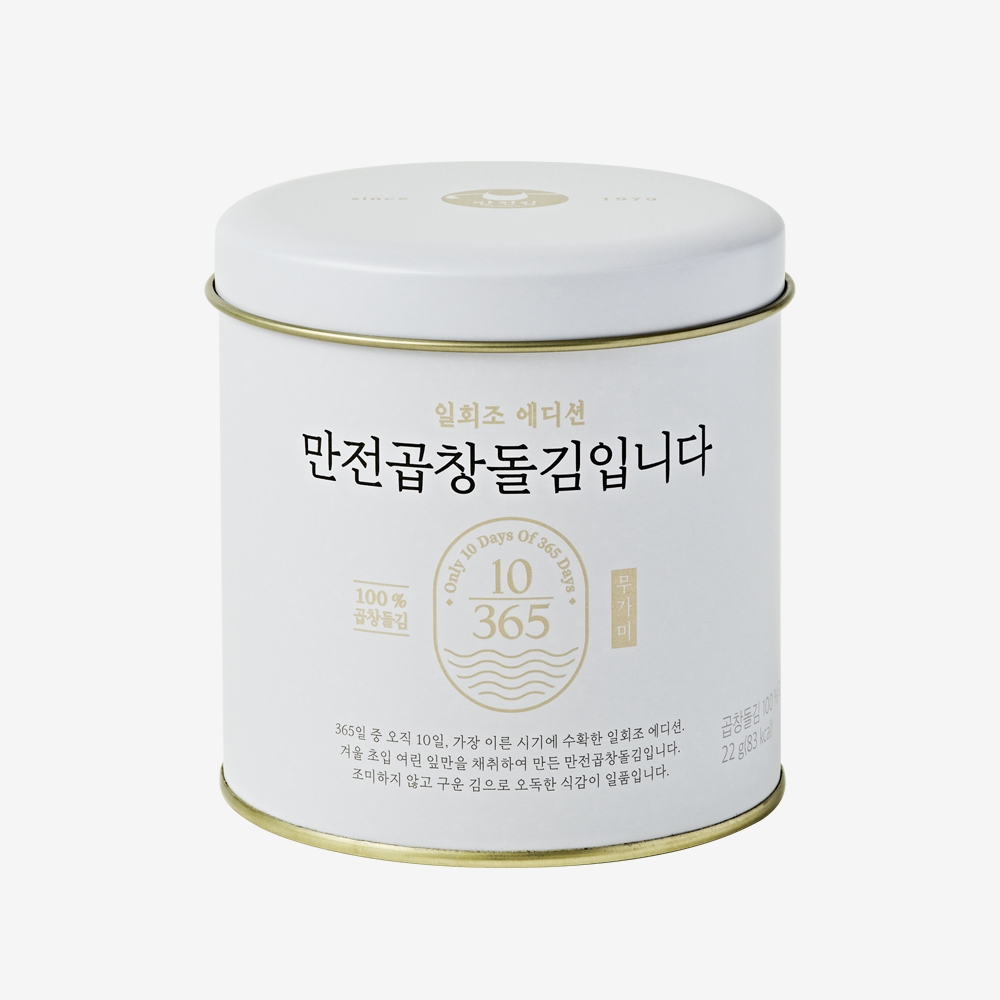 만전곱창돌김입니다 무가미 캔 22g