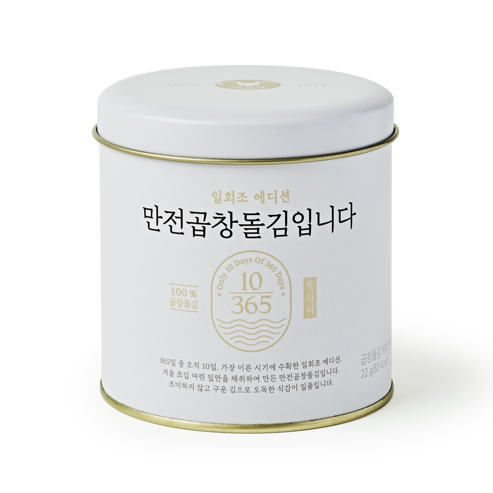 만전곱창돌김입니다 무가미 캔 22g