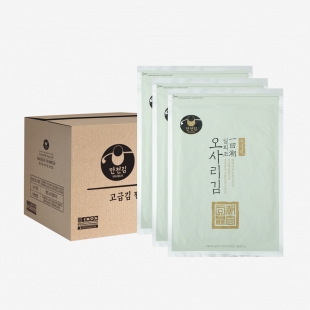 [대용량] 일회조 오사리김 무가미 전장25g x 3봉 1Box (10입)