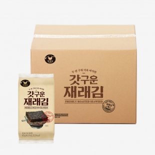 [대용량] 갓구운 재래김 도시락김4.5g x 16봉 1Box (14입)