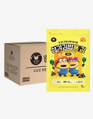 [대용량] 미니언즈 삼각김밥김20매 24g 1Box (20입)