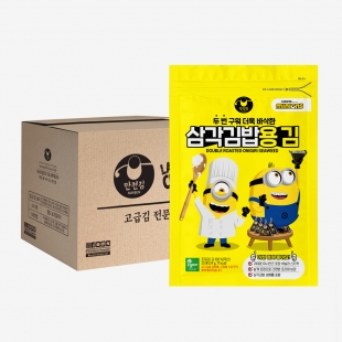 [대용량] 미니언즈 삼각김밥김20매 24g 1Box (20입)