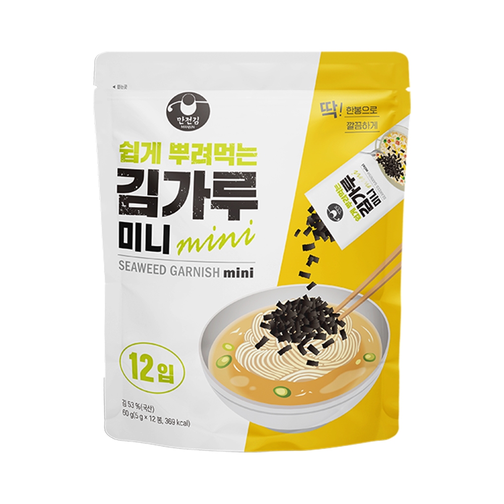 쉽게 뿌려먹는 김가루 미니5g x 12봉