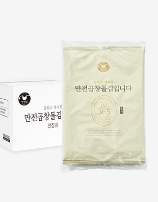 만전곱창돌김입니다 조미 전장김20g x 3봉, 1Box (10입)