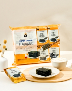 슈퍼초이스 만전김 도시락김4g x 16봉
