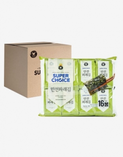 슈퍼초이스 만전파래김 도시락김4g x 16봉 1Box (14입)