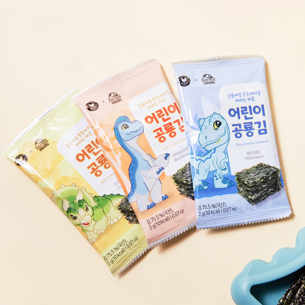 쥬라기월드 어린이 공룡김2g x 10봉