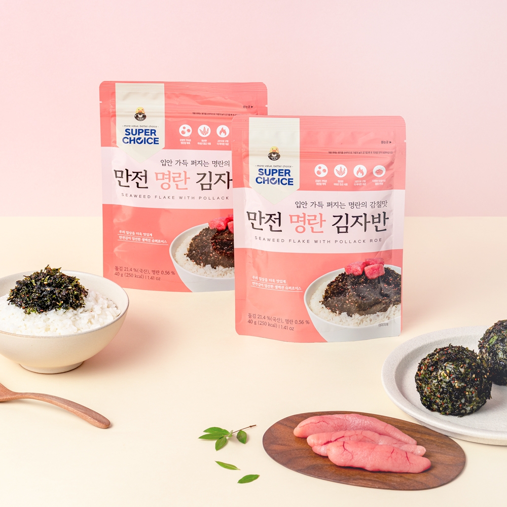 슈퍼초이스 만전 명란김자반 40g