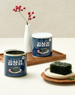 [만전김] 곱창김조미 캔김 30g