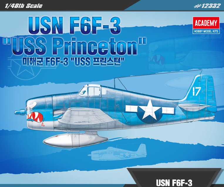 AC12332 1/48 USN F6F-3 \"USS Priceton\"