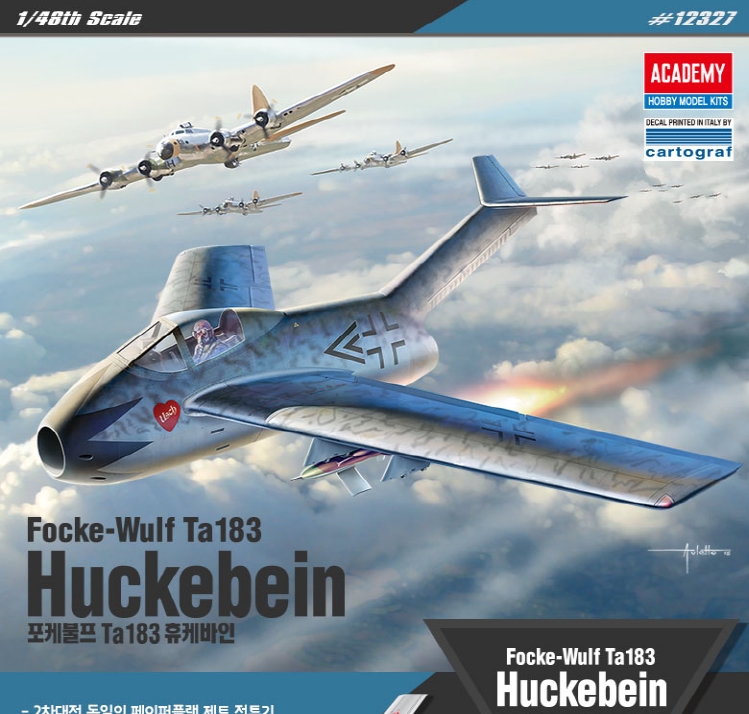 AC12327 1/48 Huckebein Focke-wolf Ta-183