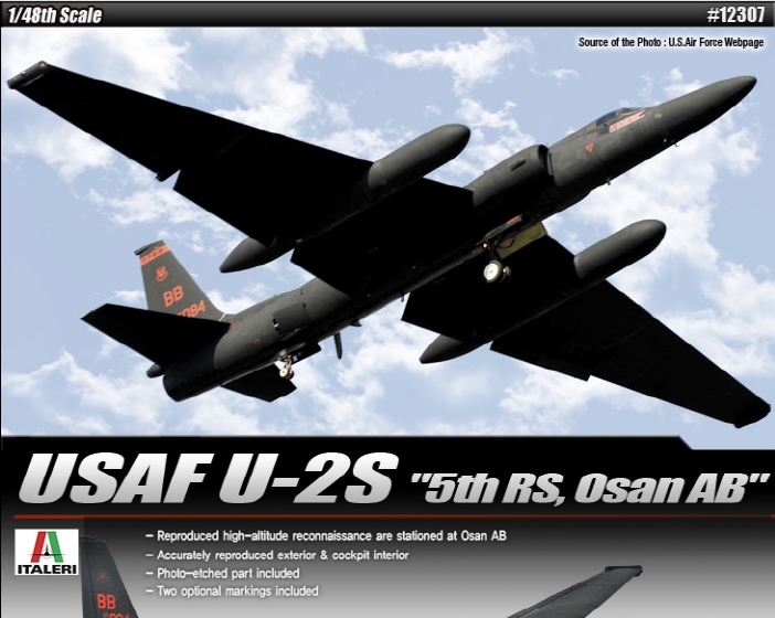 AC12307 1/48 USAF U-2S \"5th RS, Osan AB\"