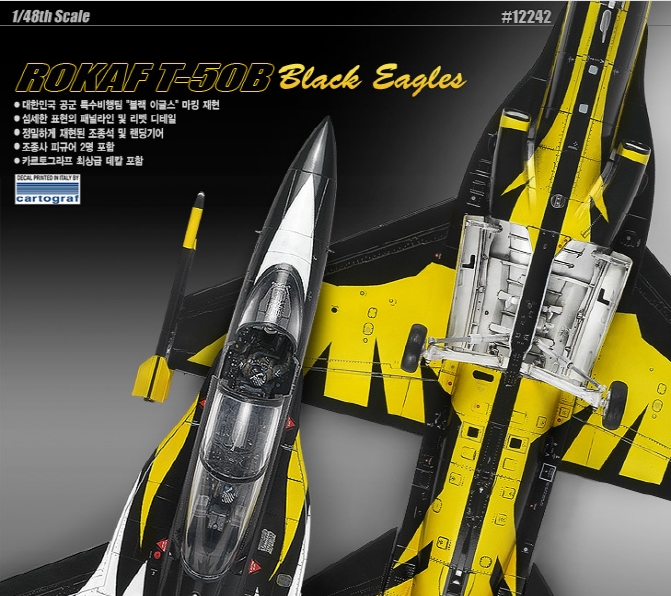 AC12242 1/48 ROKAF T-50B \"Black Eagles\"