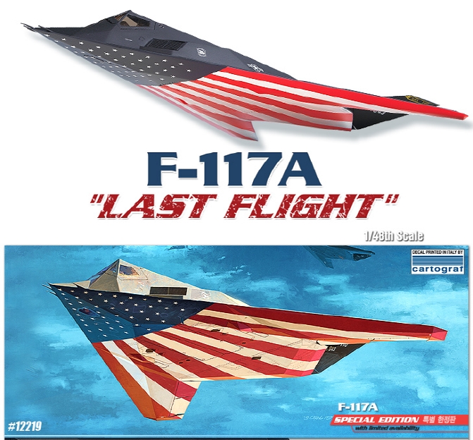 AC12219 1/48 USAF F-117A \"Last Fight\"