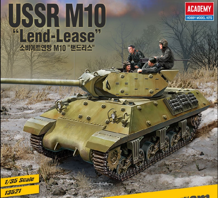 AC13521 1/35 USSR M10 \"Land lease\"