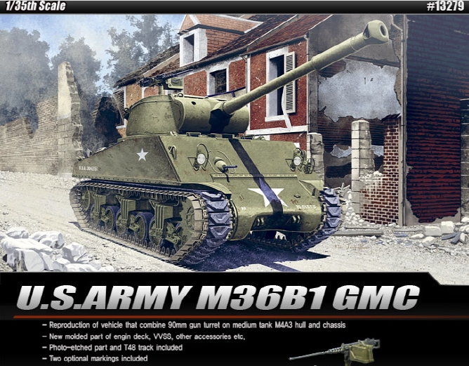 AC13279 1/35 US Army M36B1 GMC