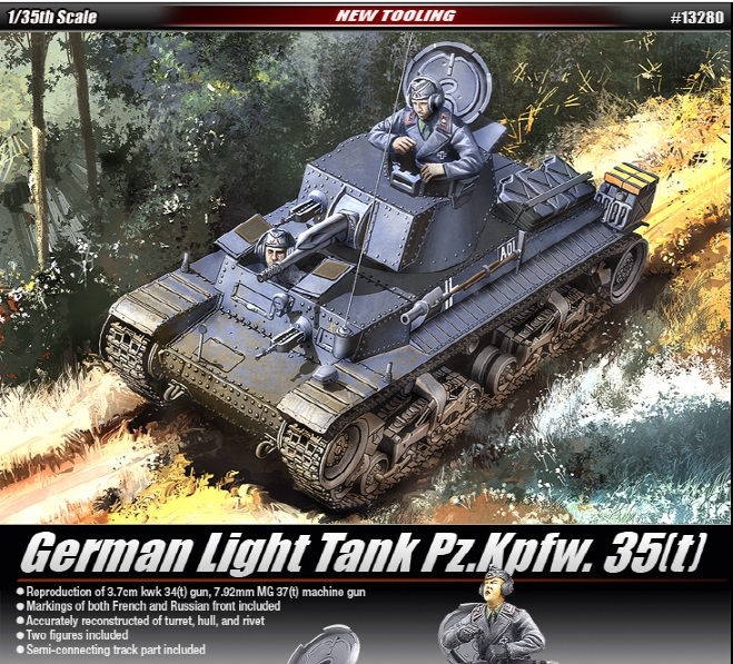 AC13280 1/35 German 35(t) 경전차