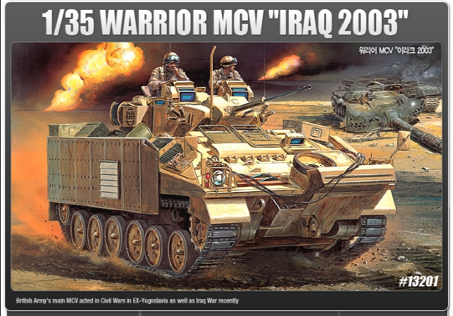 AC13201 1/35 영국 워리어 Warrior MCV \"Iraq 2003\"