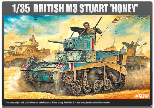 AC13270 1/35 M3 Stuart \"Honey\"