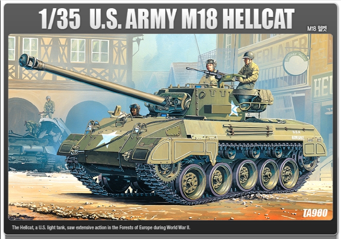 AC13255 1/35 US Army M18 \"Hellcat\"